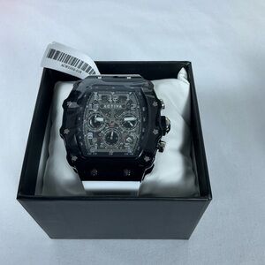 Ativa Men's Watch with Black Dial and Silver Details